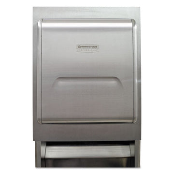 Kimberly-Clark Professional* Mod Recessed Dispenser Housing With Trim Panel, 11.13 X 4 X 15.37, Stainless Steel freeshipping - TVN Wholesale